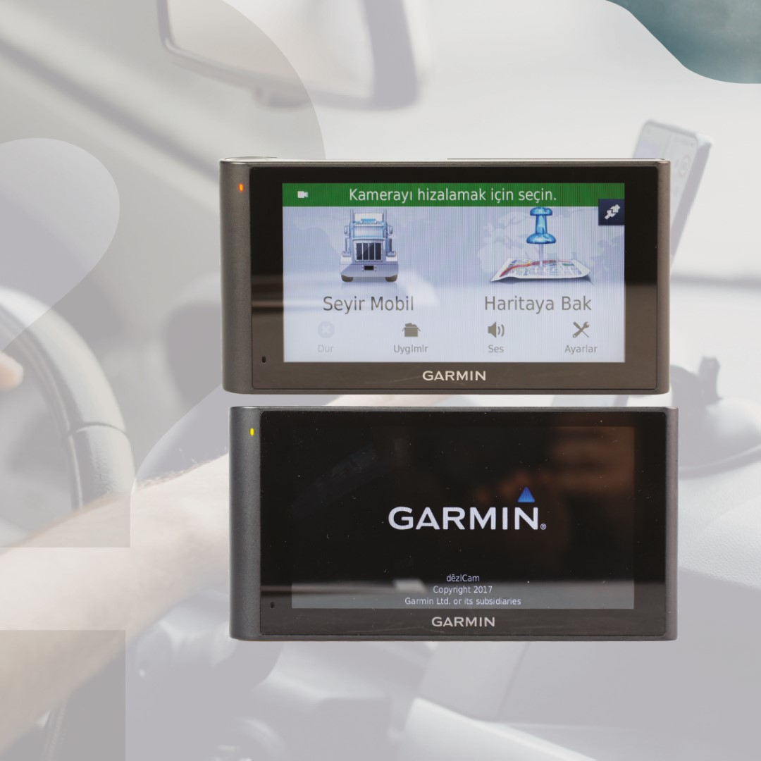 Filo yönetim sistemiyle entegre olarak çalışan Garmin Navigasyon, gidilecek adresi navigasyondan sesli ve görüntülü bir şekilde aktararak rotanın anlık olarak takip edilmesini sağlar.